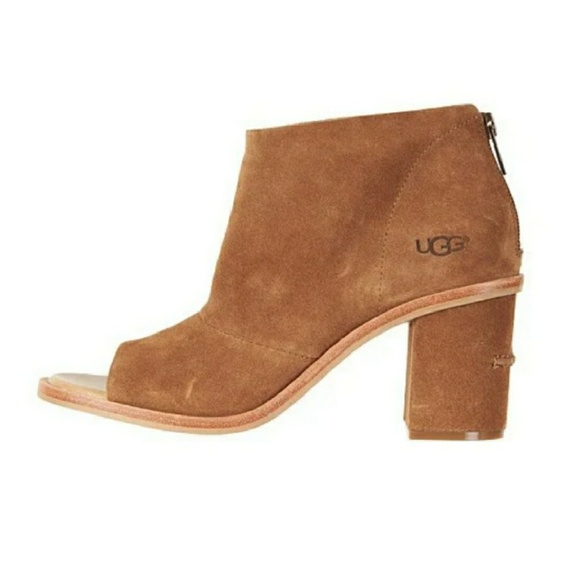 Ultra Soft UGG Open-Toe Booties - Picture 2 of 8